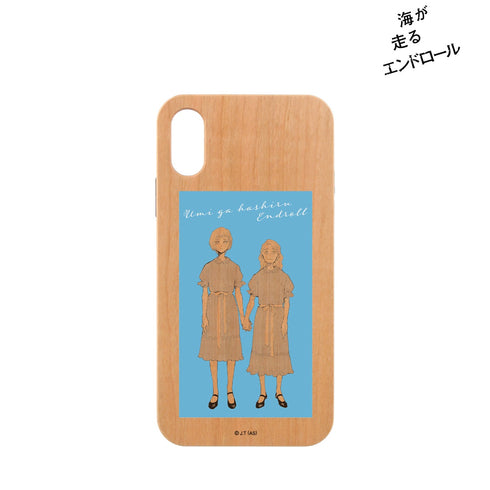 『海が走るエンドロール』ウッドiPhoneケース